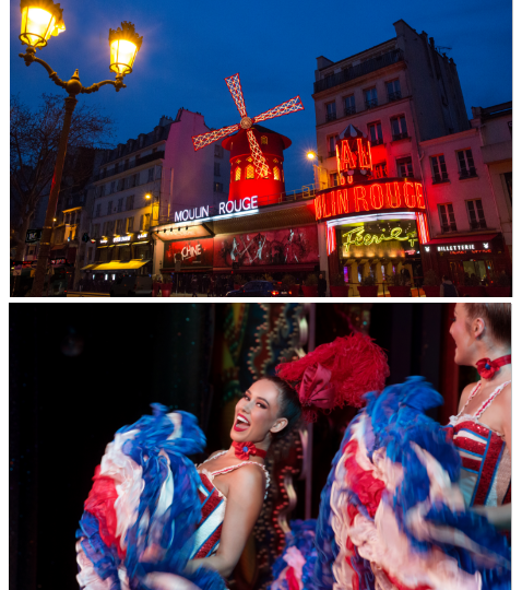 Jeudi 27 octobre, Dîner à Montmartre + Revue Féerie au Moulin Rouge