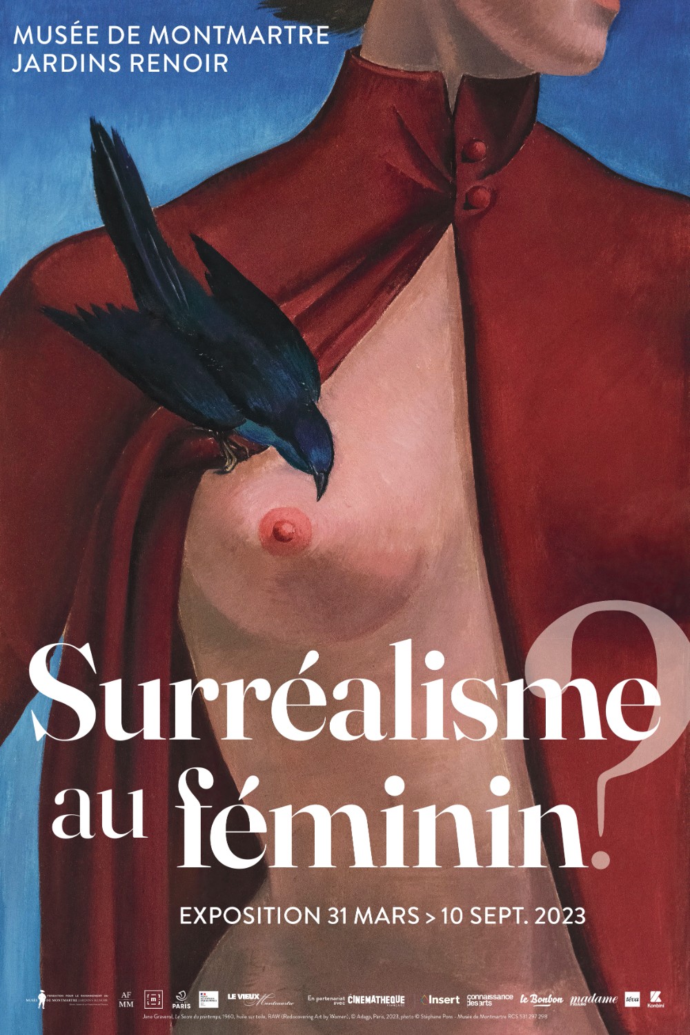 Jeudi 22 juin, visite expo « Surréalisme au féminin » et dîner à Montmartre