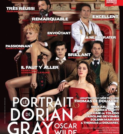 10-23-26 décembre , soirées "Le Portrait de Dorian Gray" avec le Club CultureLLes