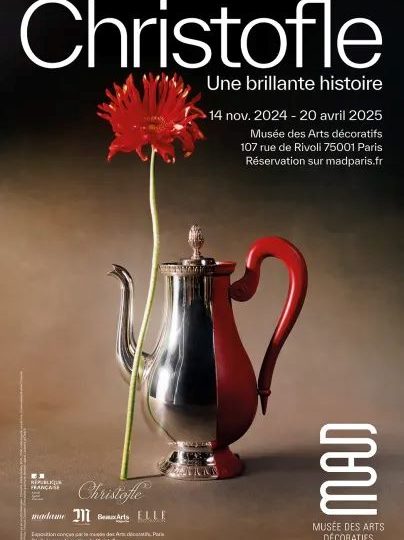 Cristofle : L'Art de briller au Musée des Arts Décoratifs.