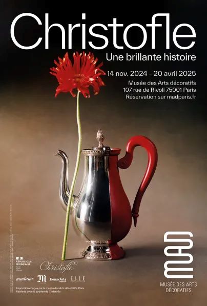 Cristofle : L'Art de briller au Musée des Arts Décoratifs.