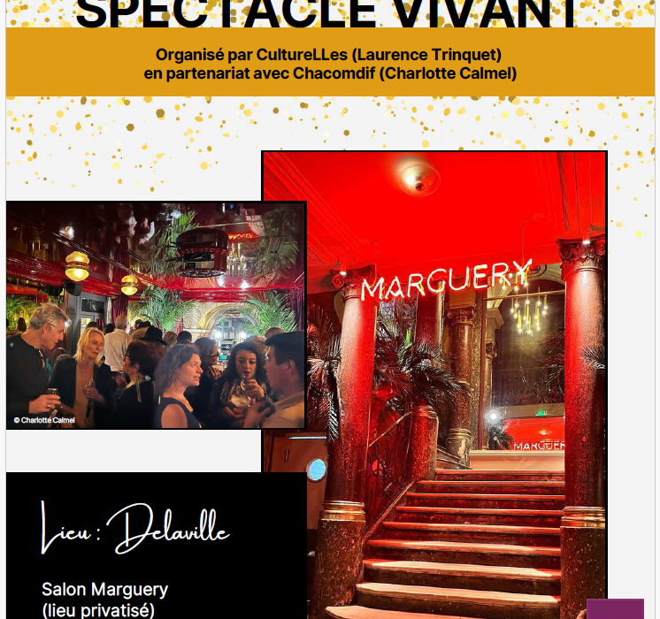 Le Salon Artistique du Spectacle Vivant avec CultureLLes et Chacomdif