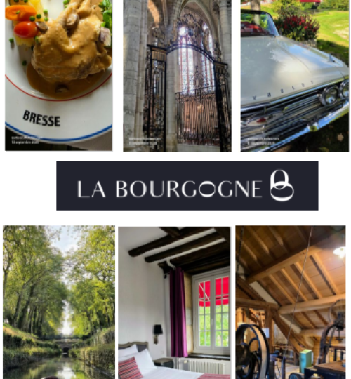 Evasion en Bourgogne, entre patrimoine, vignobles et douceur de vivre.