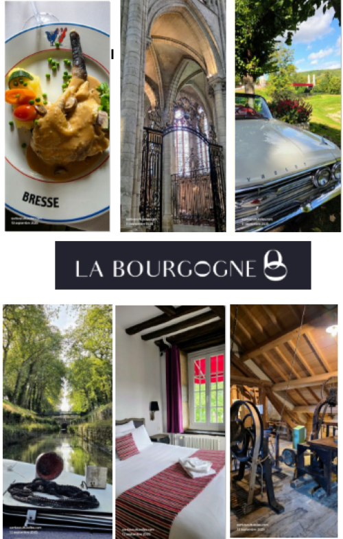 Evasion en Bourgogne, entre patrimoine, vignobles et douceur de vivre.