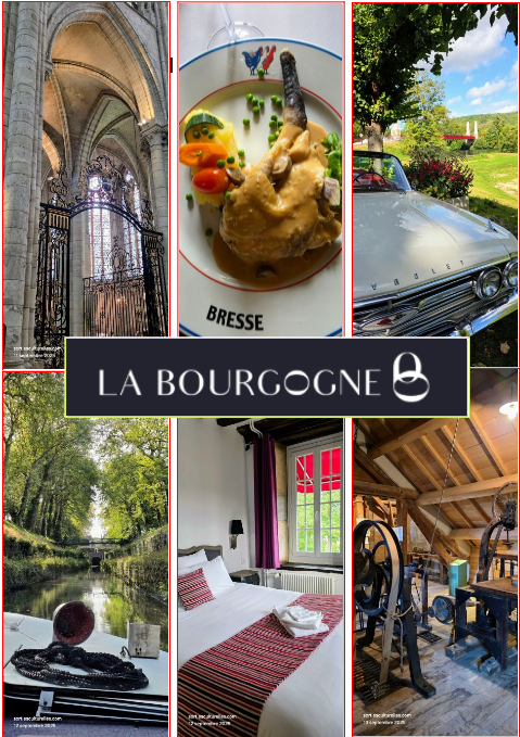 Evasion en Bourgogne, entre patrimoine, vignobles et douceur de vivre.