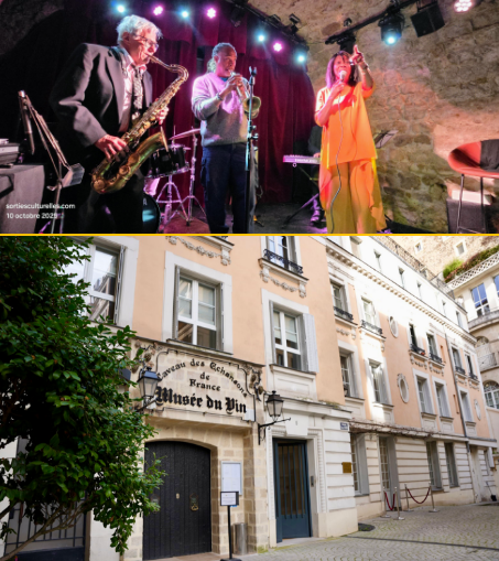 16ème Paris - Le Caveau du M., quand le Musée du Vin devient le nouveau temple du jazz parisien.