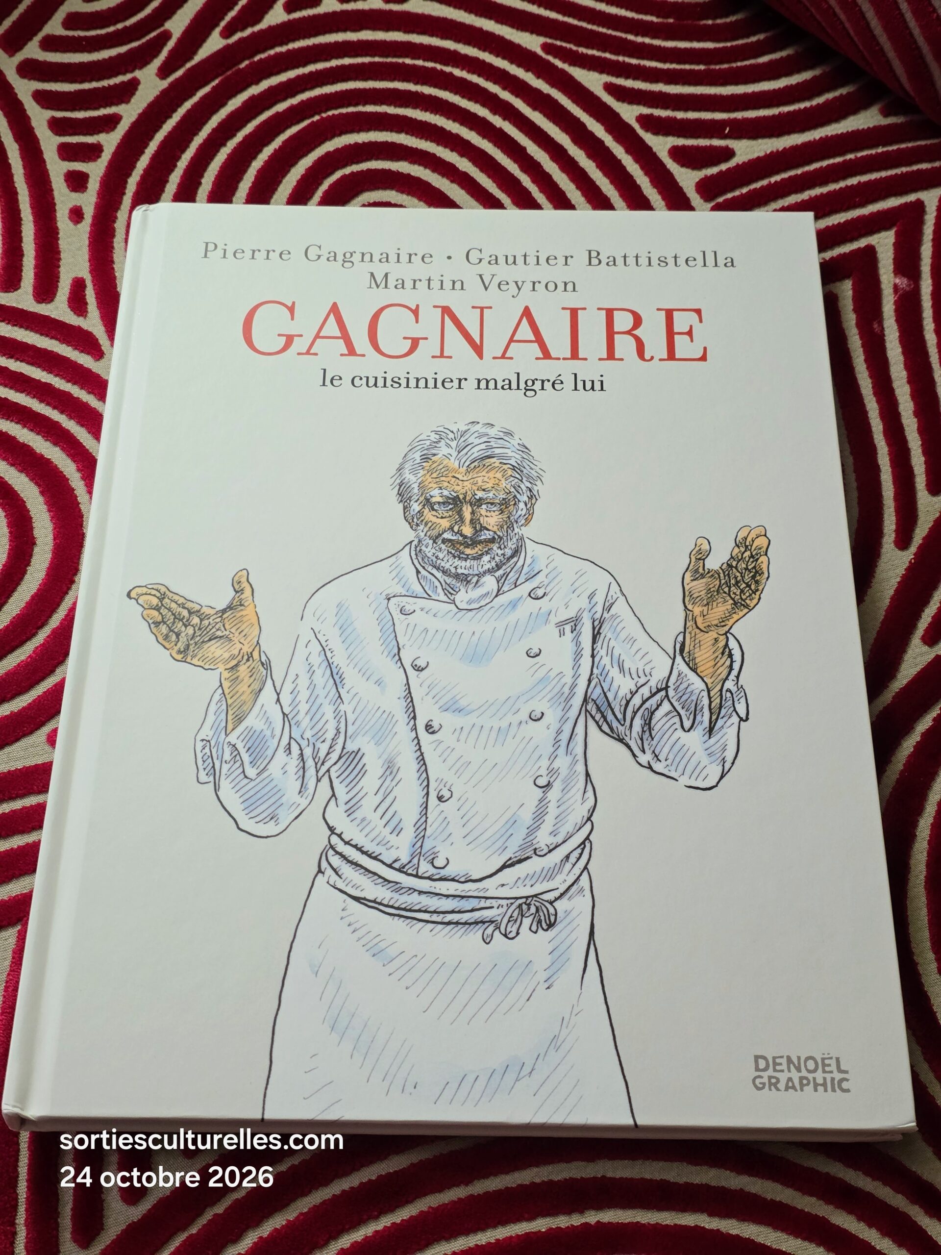 Gagnaire, le cuisinier malgré lui.